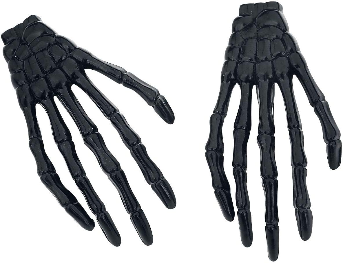 Poizen Industries Bone Hair Clip Hairslide Black