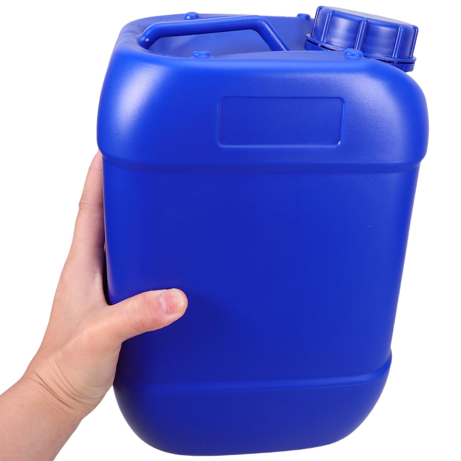 ERINGOGO 2stücke Plastikeimer mit Deckel und Henkeln Wiederverwendbarer Flüssigkeitsbehälter für Camping Stapelbarer Wasserkanister aus Kunststoff Auslaufsicherer Aufbewahrungsbehälter