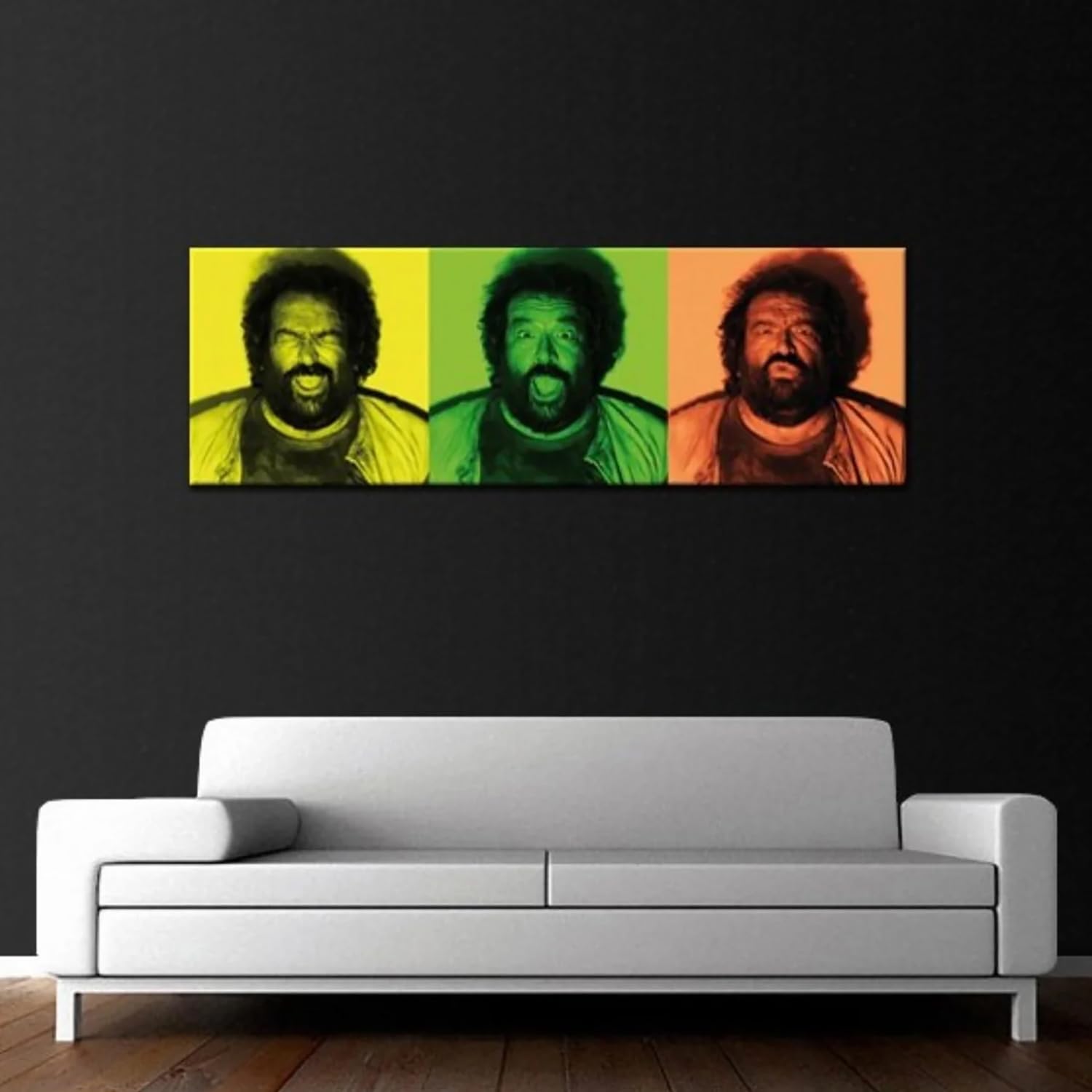 Bud Spencer - Banana Joe - Fotoautomat - Leinwand (120 x 40cm)
