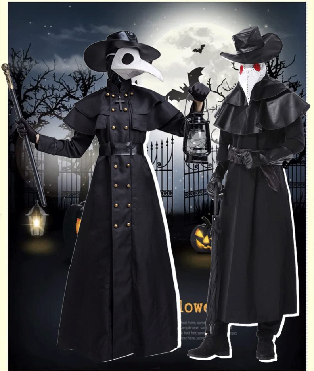 Amazon | ペスト医師 疫病 ペストドクター コスプレ 衣装 中世期風