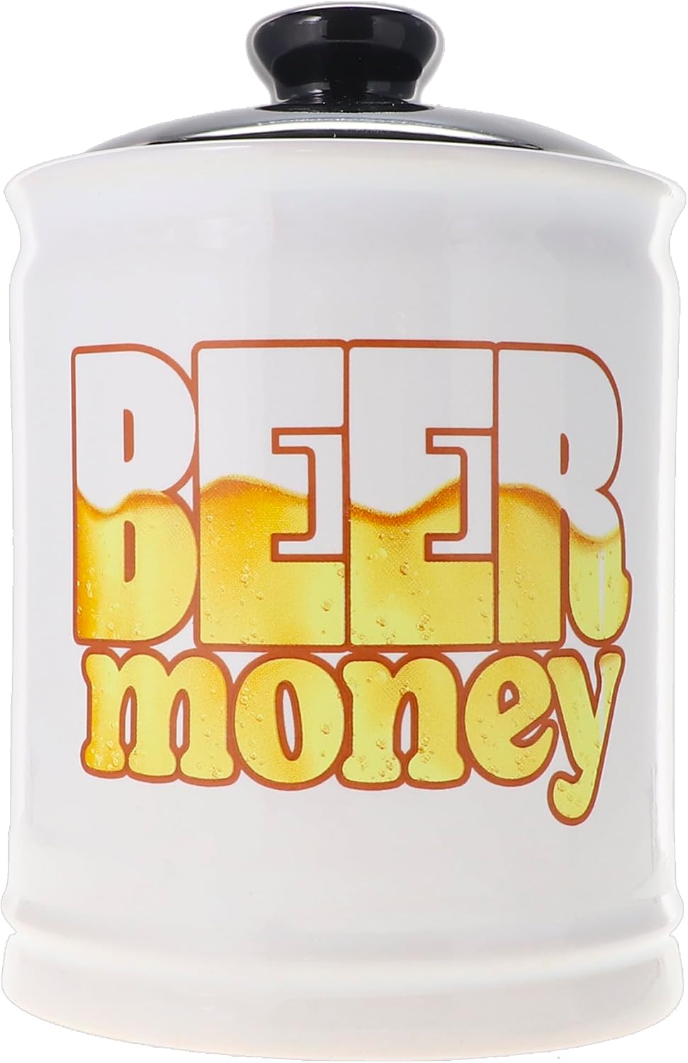 Cottage Creek Jars | Beer Money Piggy Bank for Adults | Office & Home Decor Candy Jar, Coin Bank | Father's Day Gifts for Men, Dad, Boyfriend | Birthday Gifts for Women