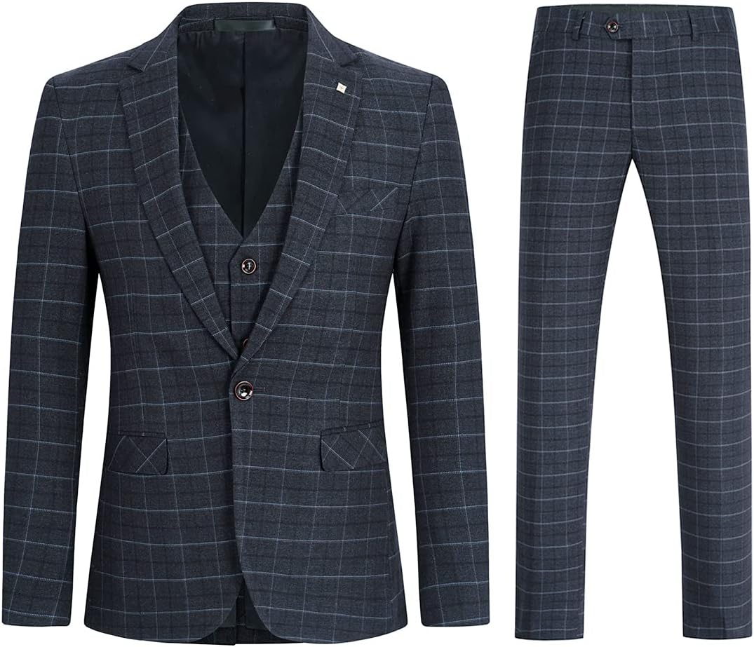 mens plaid dinner jacket
