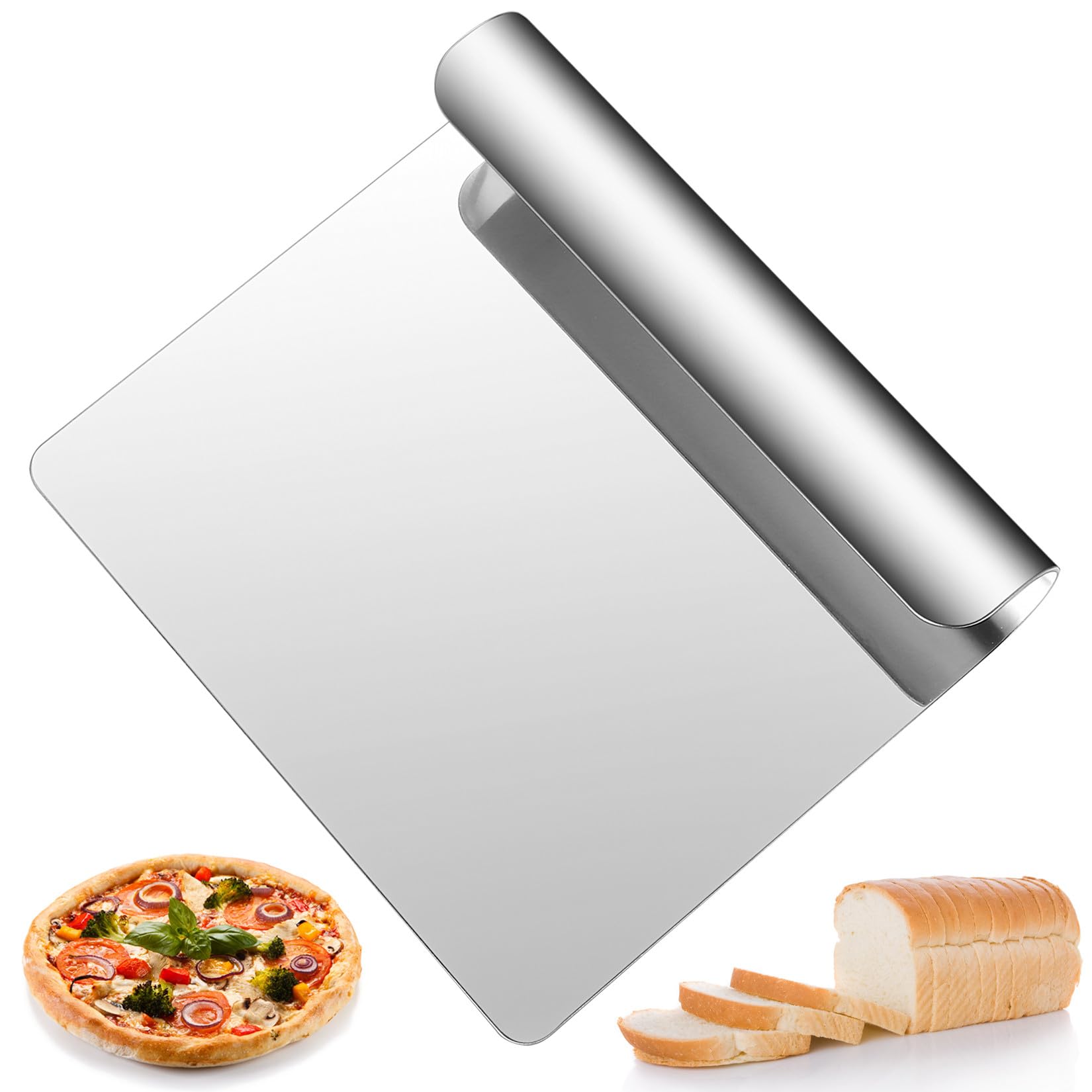 Grattoir à Pâte En Acier Inoxydable – Outil De Cuisine