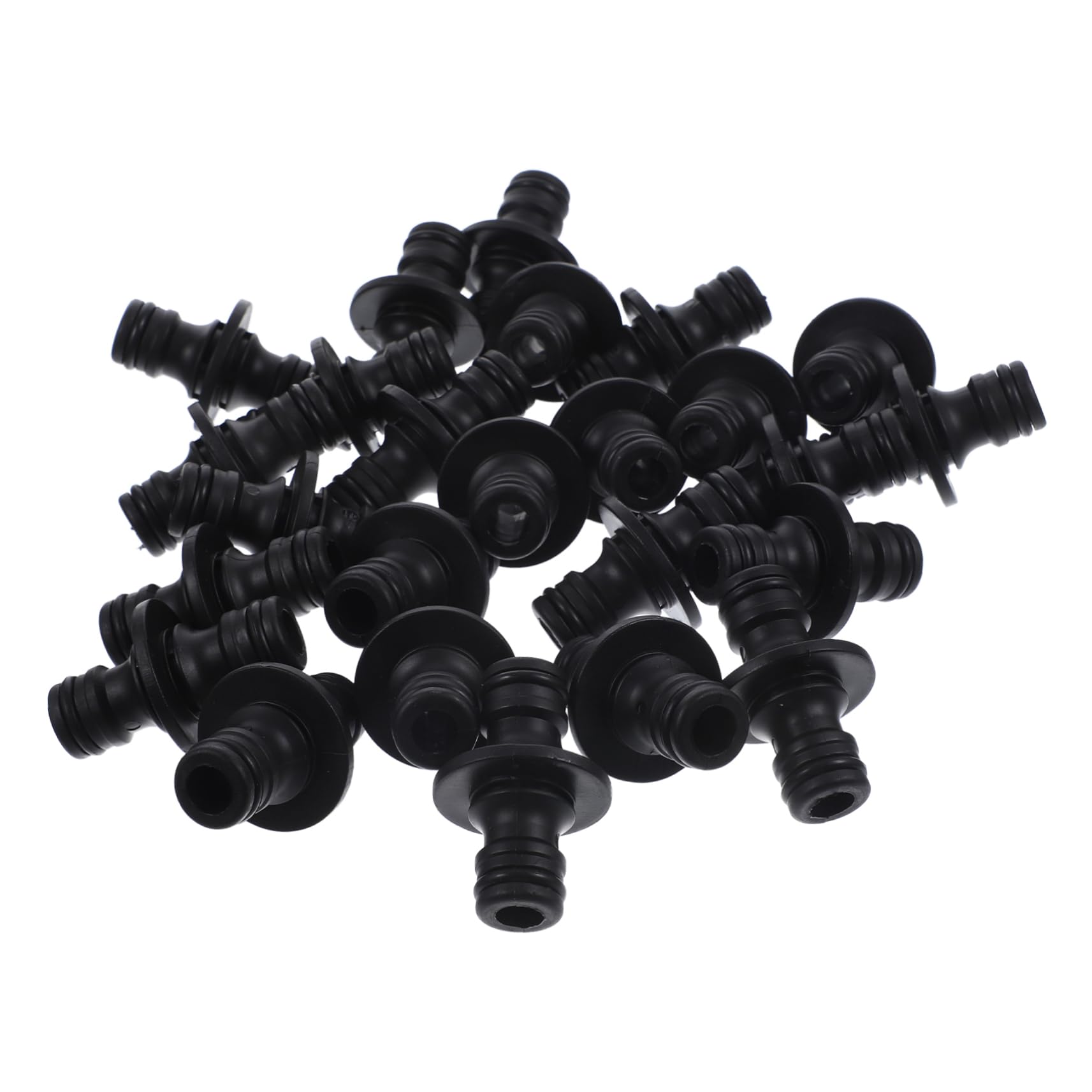 Abaodam 4 Set Raccordi per Tubi A Connessione Rapida Adattatore per Tubo di Connessione Rapida Adattatore per Tubo da Giardino Connettori Affidabili per Plastica 25 Pezzi*4