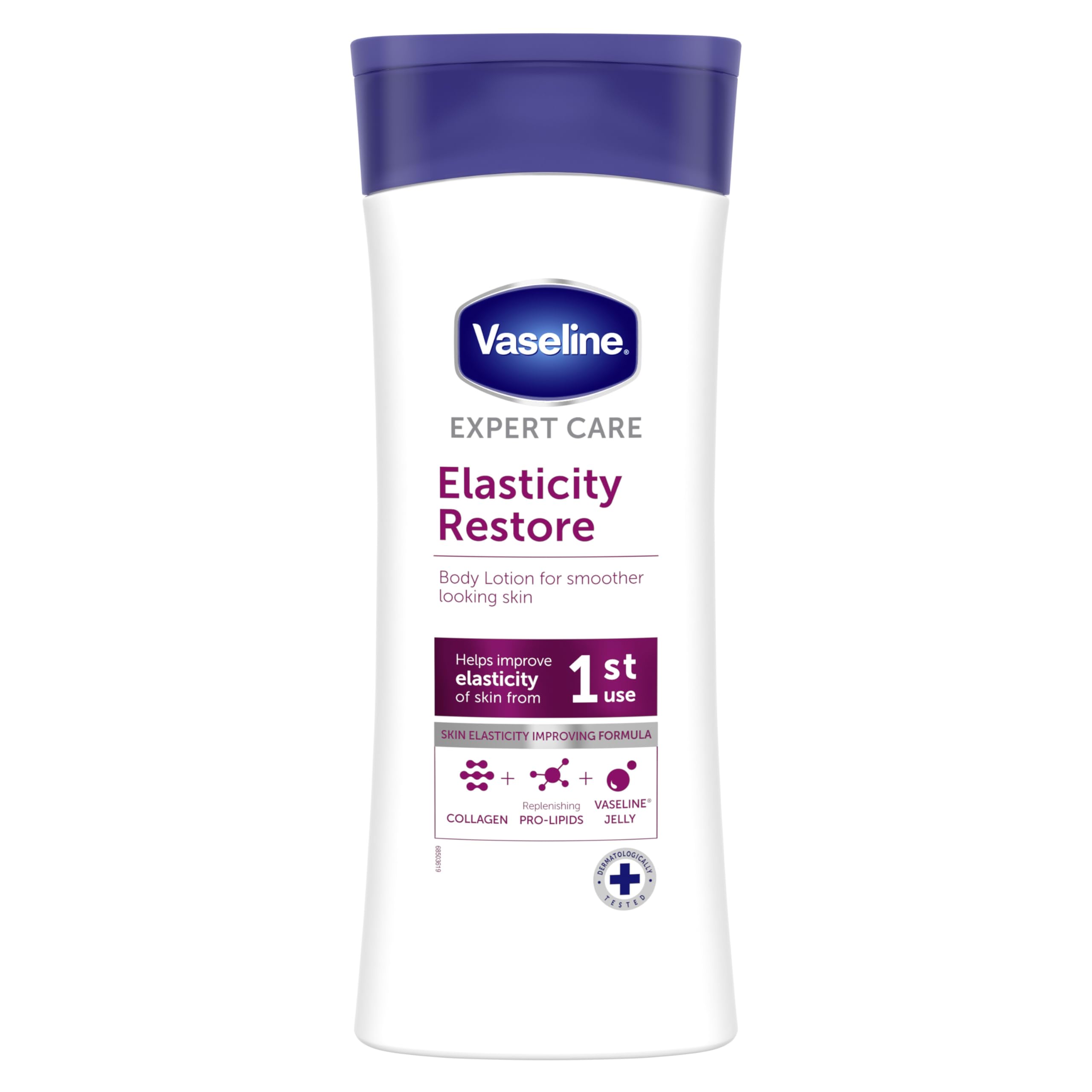 Vaseline Expert Care Elasticity Restore Body Lotion dermatologically tested moisturiser for very dry skin 400 ml