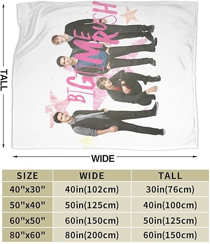 Miniatura 3 de Big Music Time Music Rush - Manta de franela suave de forro polar, cálida y acogedora manta estampada para sofá, 50 x 40 pulgadas