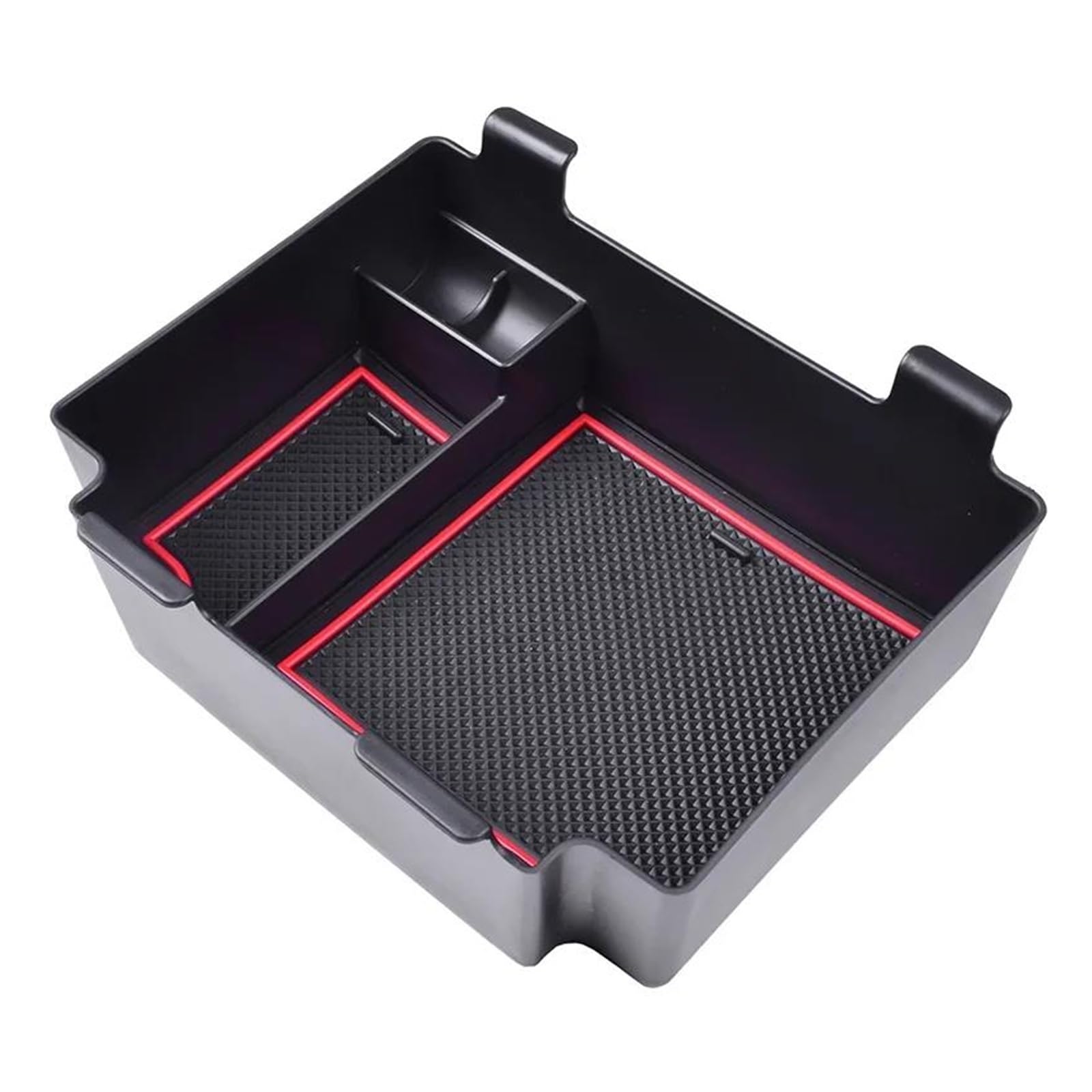 HUIGAR For Acura For RDX 2019-2024 Center Console Organizer Tray(Red)