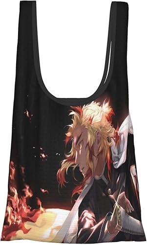 Amazon 鬼滅の刃 煉獄 杏寿郎 エコバッグ 買い物袋 ショッピングバッグ コンパクト コンビニ 大容量 折りたたみ 防水 オシャレ アニメ キャラクター 人気 洗える グッズ 雑貨 メンズ エコバッグ 買い物バッグ Amazon 鬼滅の刃 煉獄 杏寿郎 エコバッグ 買い物袋 ショッピングバッグ コンパクト コンビニ 大容量 折りたたみ 防水 オシャレ アニメ キャラクター 人気 洗える グッズ 雑貨 メンズ エコバッグ 買い物バッグ