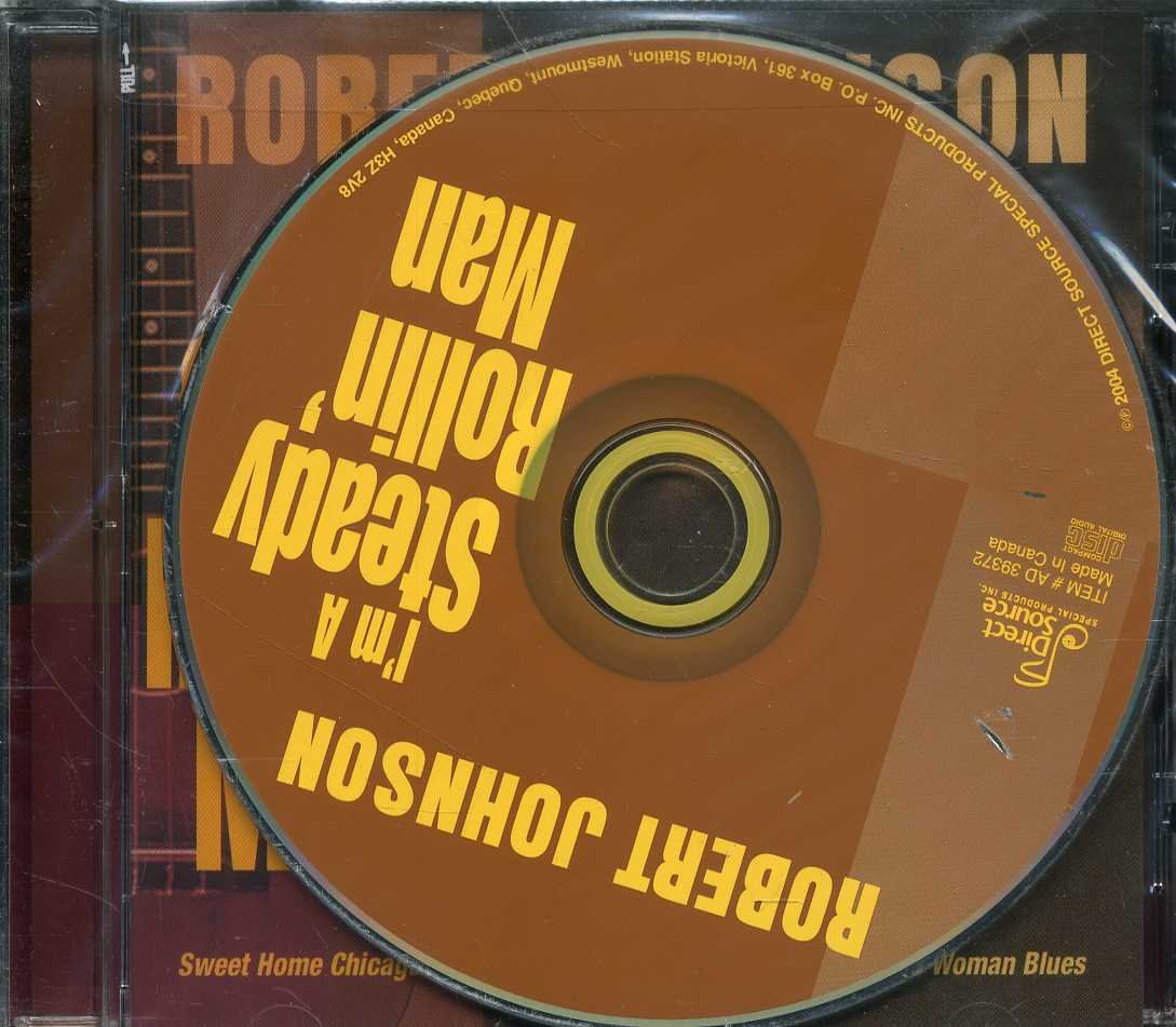 I'm a Steady Rollin Man [Audio CD] Johnson, Robert