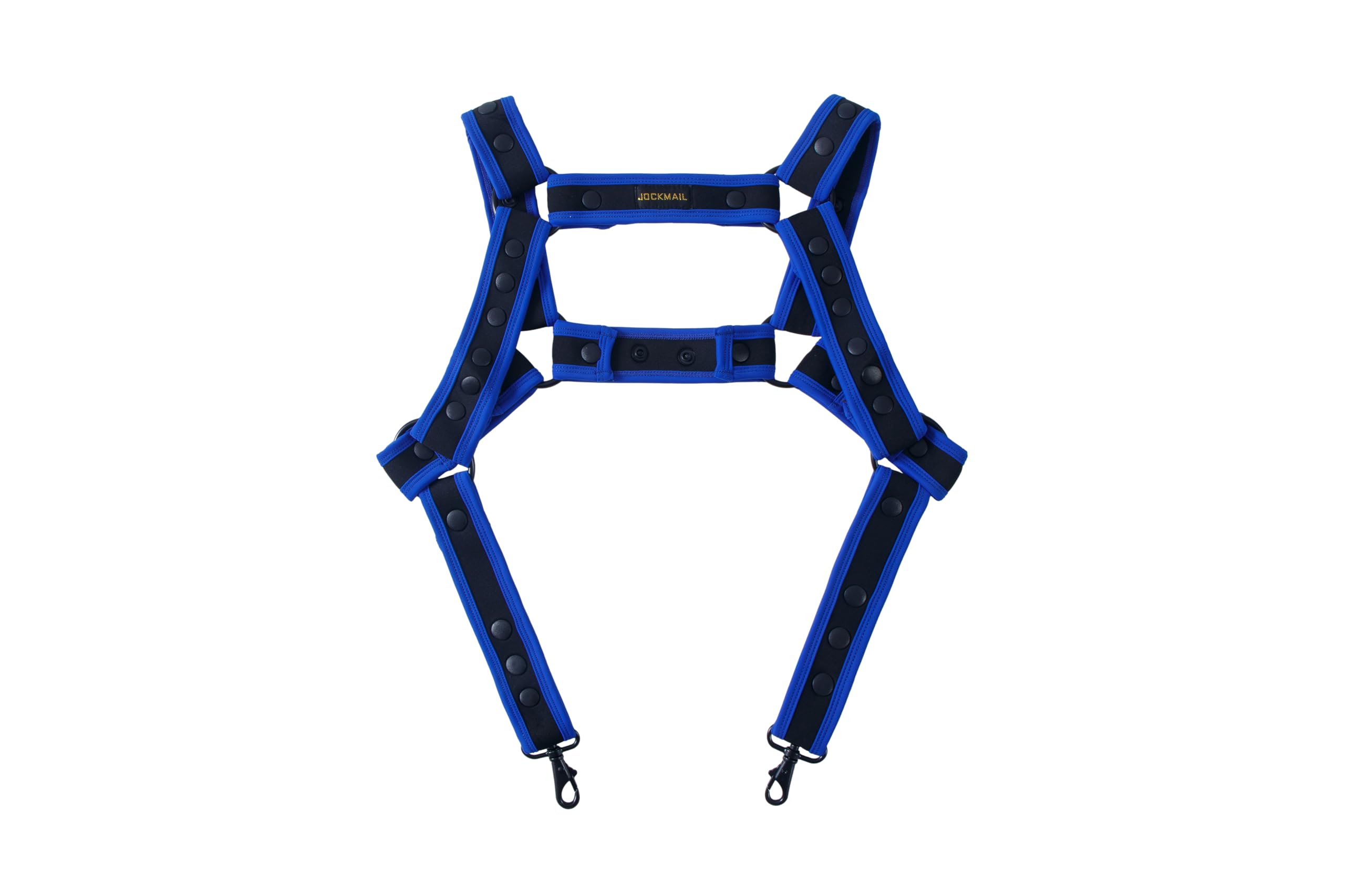 JOCKMAIL Men's Body Chest Harness Adjustable Elastic Waistband Sexy Underwear Halter Belt for Men: Blue