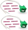 HiSport 2PACK Camshaft Position Sensor CPS Connector Plug Pigtail Wire Wiring Harness Compatible with Nissan Altima Maxima Sentra Murano, Infiniti VQ35DE 3.5L Replacement for 23731-5M010,23731-6J90B