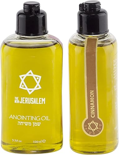 Miniatura 63 de Aceite de unción de incienso y mirra de Israel, botellas de aceites espirituales sagrados de Jerusalem Blessed, hechas a mano con ingredientes