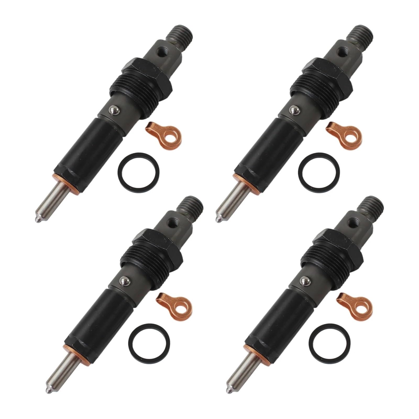 Injector Fuel for Cummins 4BT 4BT3.9L 4BT5.9L 6BT 6BT3.9L 6BT5.9L 3909476 J909476 Car Engine Replacement Parts 4pieces Fuel Injectors