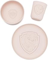Vista 1 de Lalo PAW Patrol - Juego de vajilla para niños pequeños y niños, apto para lavavajillas, sin BPA, platos para niños, incluye cuenco, plato y taza, 3