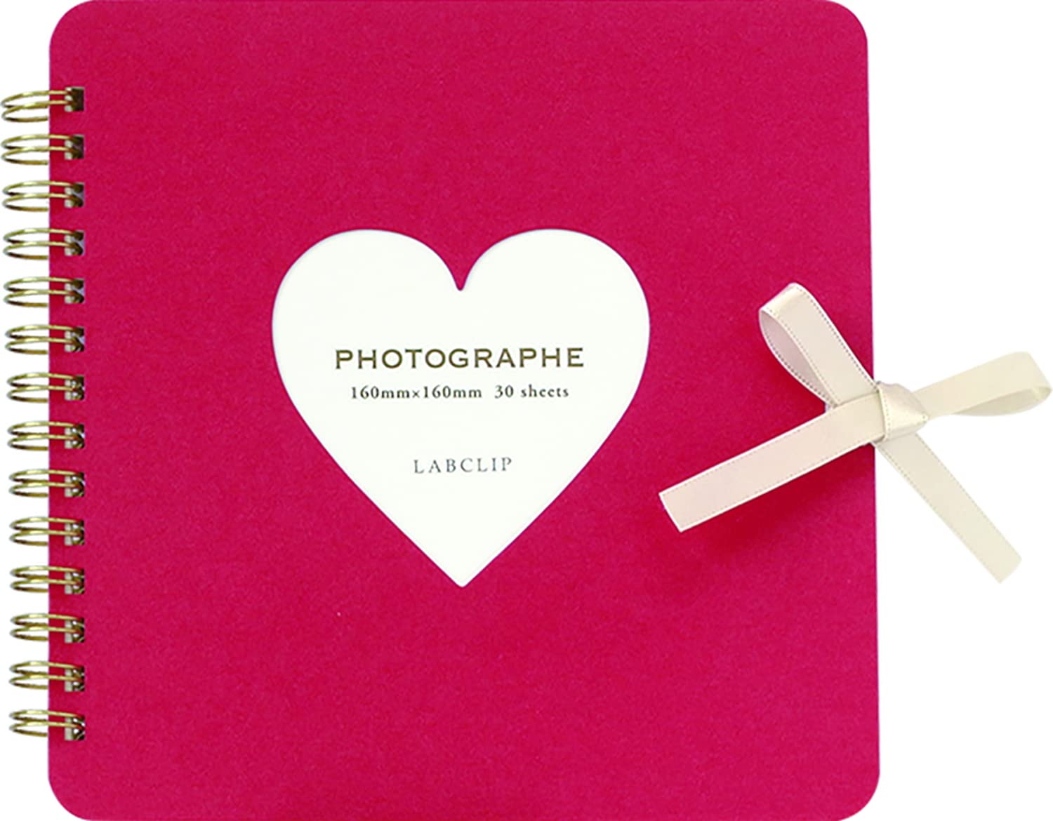 Amazon | ラボクリップ スクラップブック スクエア レッド SCSQ01-RD