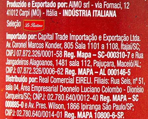 Vinagre De Vinho Tinto La Pastina 500Ml