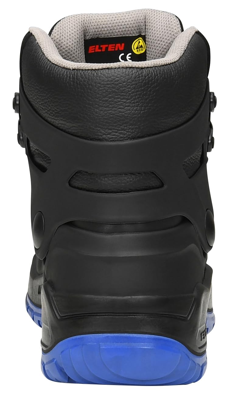 ELTEN RENZO Biomex GTX BOA blue Mid ESD S3 WR | Sicherheitsschuhe für Damen & Herren, GORE-TEX, Stahlkappe, leicht, atmungsaktiv