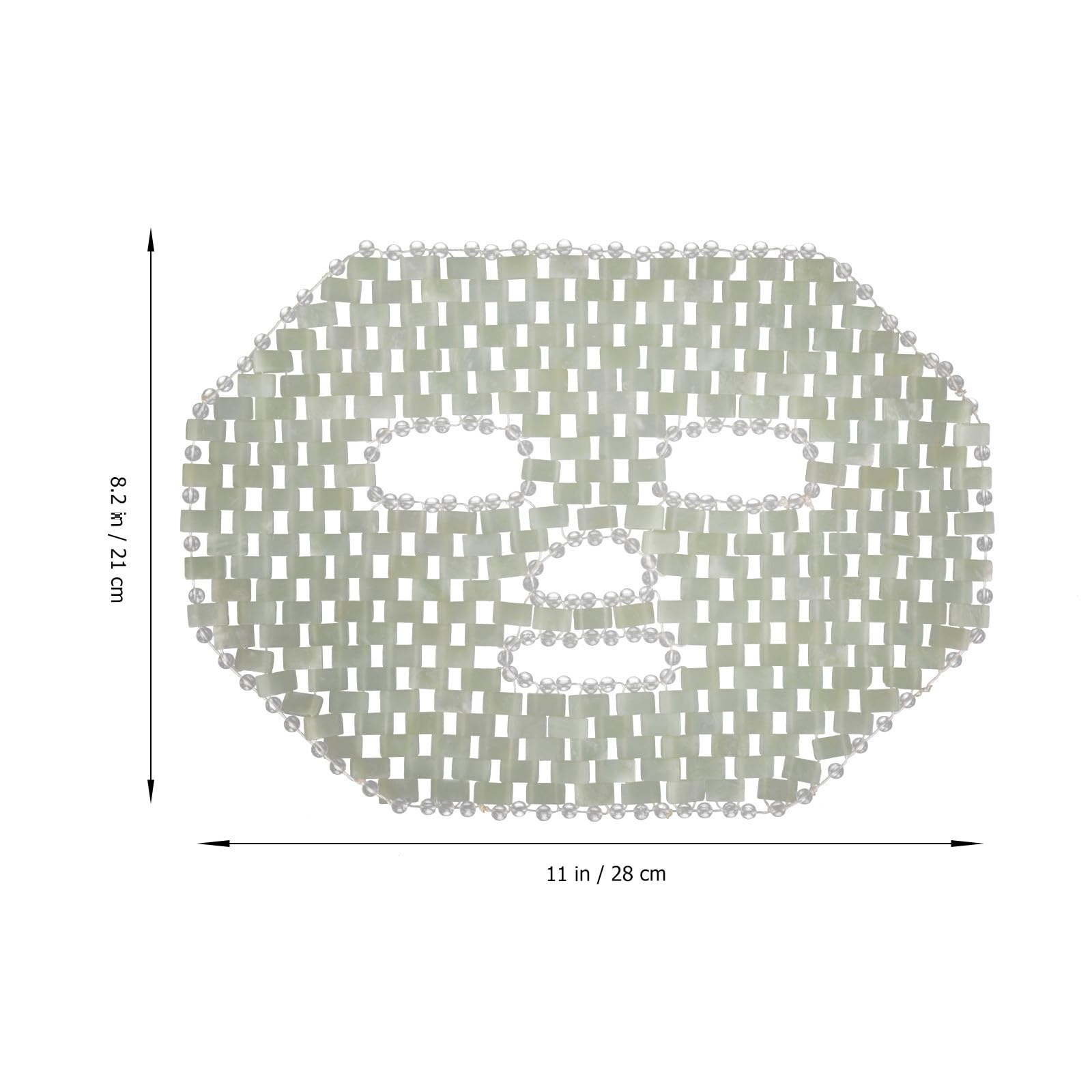 Maschera di Naturale per Viso Effetto Rinfrescante e Riduzione Gonfiore, Maschera per Massaggi Spa per Uso Preliminare alla Pulizia Profonda