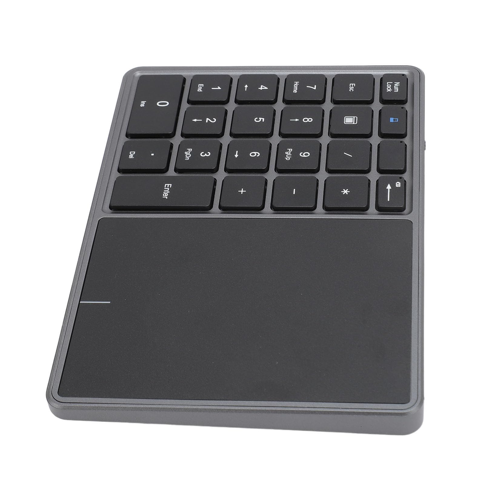 Zunate Pavé Numérique sans Fil, pavé Numérique à 22 Touches avec Double Mode 2,4 GHz et Bluetooth, pavé Numérique de comptabilité Financière avec pavé Tactile, pour Ordinateur de Bureau