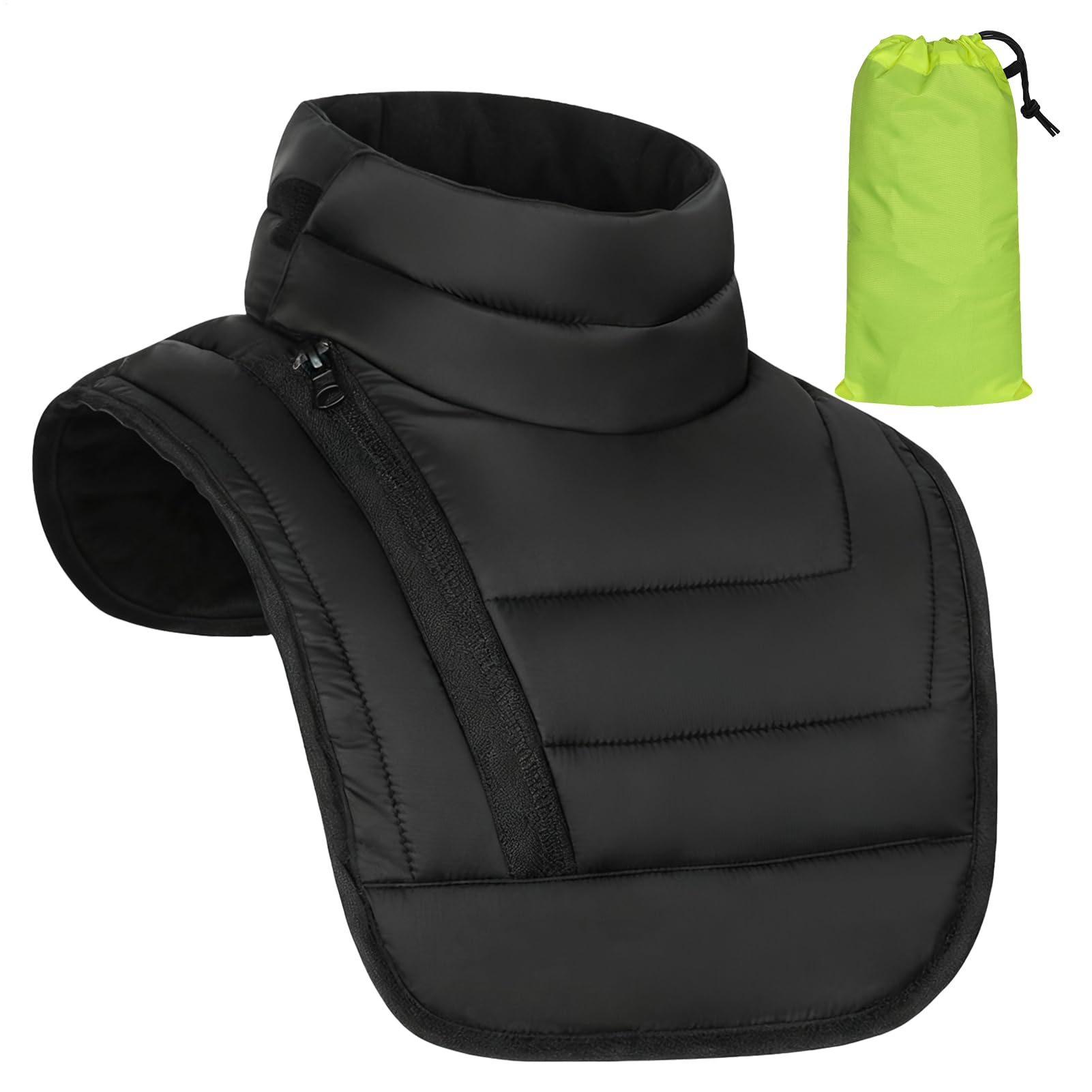Scaldacollo da moto, con custodia, antivento, caldo, per viaggi quotidiani, tempo freddo, ciclismo, escursionismo, ATV, sci, pesca, equitazione, Halloween, cosplay