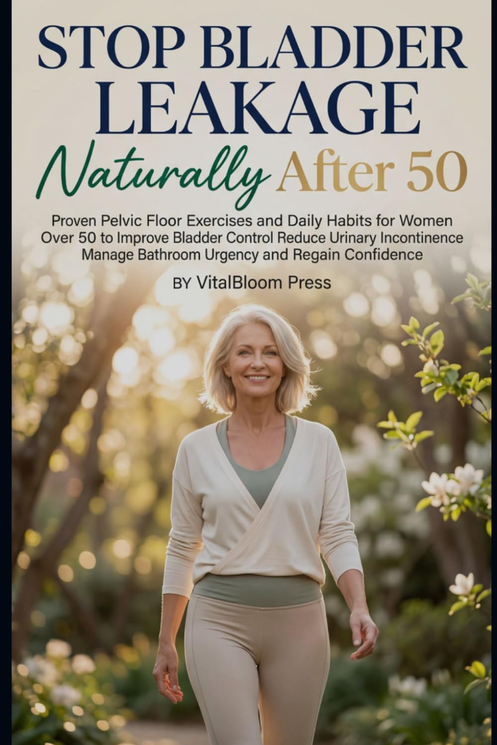 Stop Bladder Leakage Naturally After 50: Proven Pelvic Floor Exercises and Daily Habits for Women Over 50 to Improve Bladder Control Reduce Urinary Incontinence Manage Bathroom Urgency and Regain C