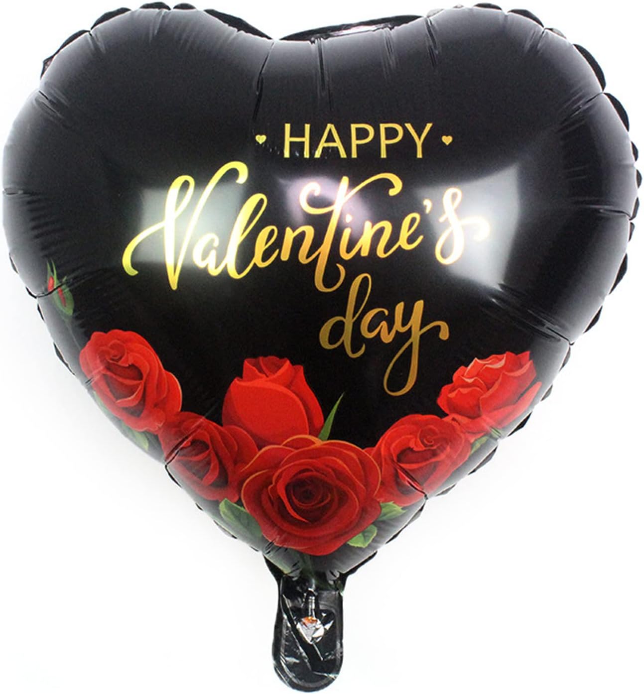 BinaryABC Happy Valentines Day Balloons,Love Heart Foil Balloons,Valentines Day Romantic Photo Props Decorations,10Pcs - Image 8