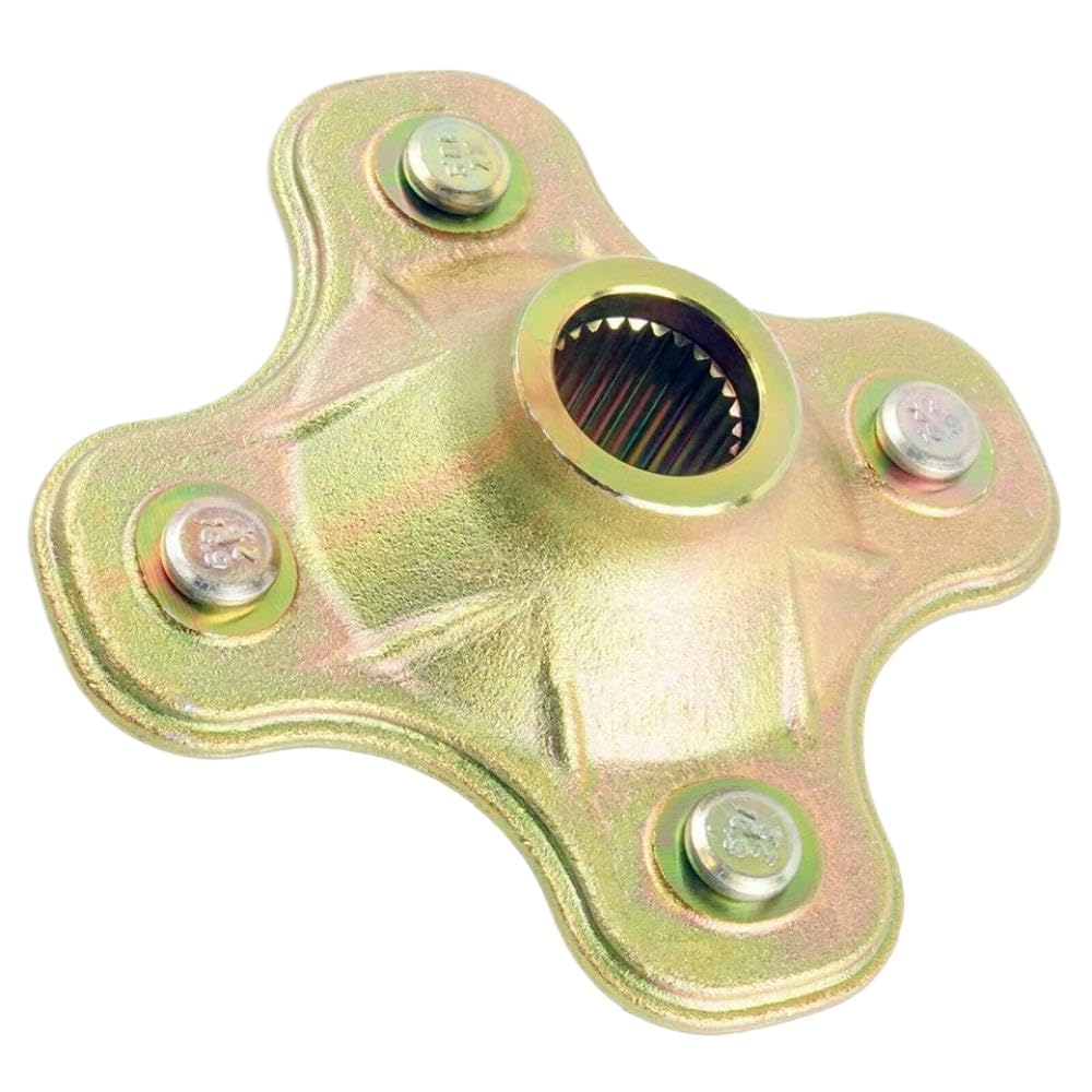 Moyeu de roue arrière de rechange compatible avec Big Bear 350 (1987-1995), Wolverine 350 (1995-2005) et 400 (2000-2002) – Remplace les références 2HR-25383-01-00 et 2HR-25383-00-00.