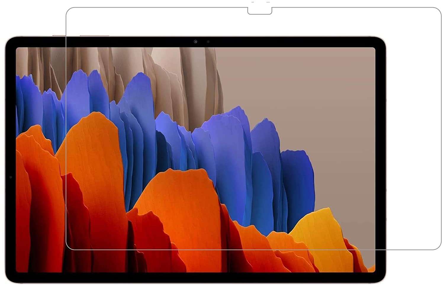 MVTECH Screen Protector for Samsung Tab S7 FE 12.4" /Tab S7 Plus/ (SM-T970 / T975 / T976 / SM-T730 / SM-T736B S8 Plus) Anti-Scratch Tablet Guard, Bubble-Free-Ultraclear