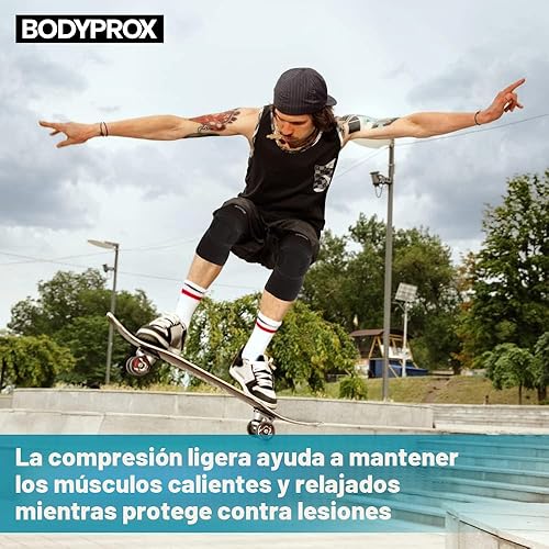 Miniatura 6 de Rodilleras de protección, con esponja gruesa antiderrapante, manga para rodilla para evitar colisiones