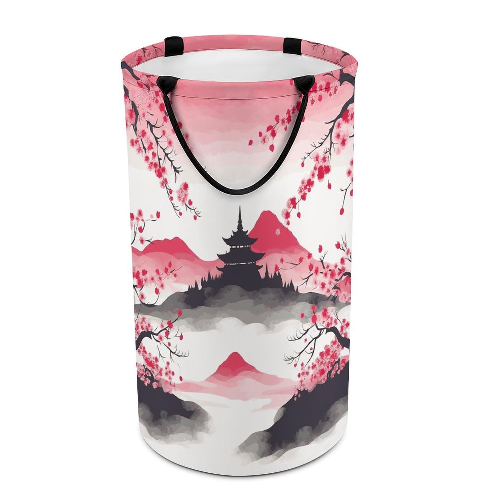 Panier à linge Mount Fuji imperméable et pliable pour rangement de la chambre
