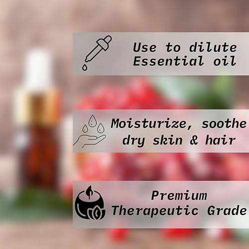 Miniatura 3 de Naturevibe Botanicals - Aceite de granada, 100% puro y natural, ideal para el cuidado de la piel y el cuidado del cabello, 32 onzas