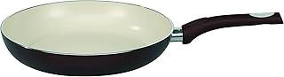 ELO Pure Aubergine Kitchen Induction Cookware Frying Pan with Thermoceramica Non-Stick Scratch Resistant Coating, 11-inch