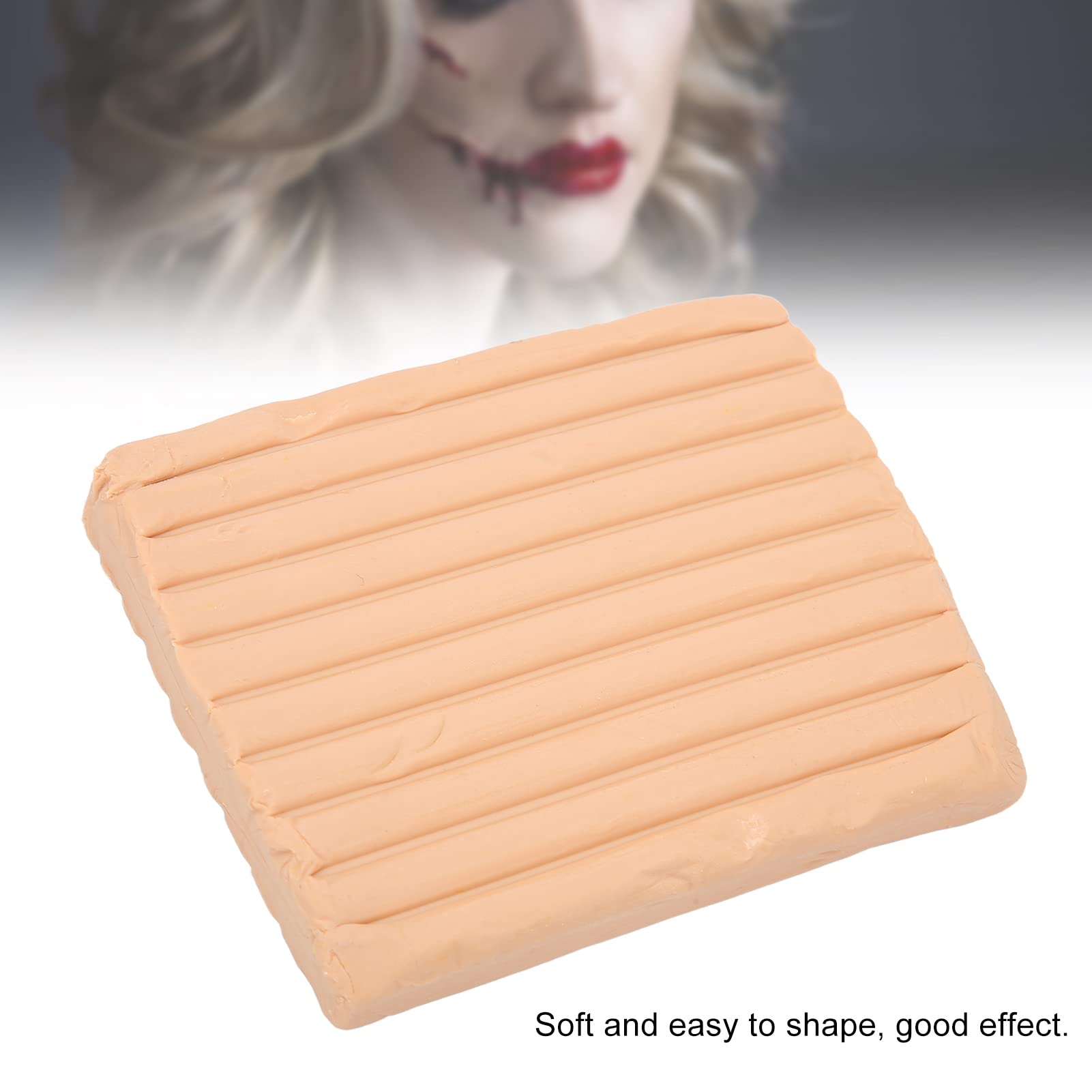 Argilla per trucco cicatrice, pasta per cosmetici per effetti speciali cosplay morbida per film e televisione