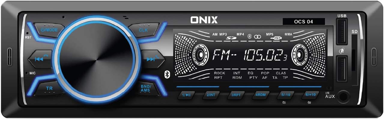 Onix OCS-04 Car Stereo with Bluetooth/USB/FM/AUX