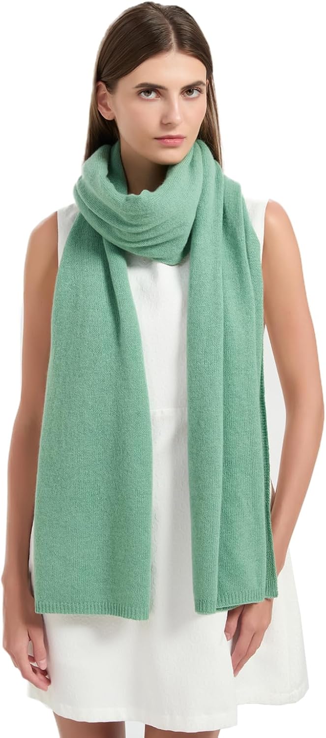 Luxury Cashmere Wool Blend Wrap for Women, All-Season Travel Wrap Shawl, Extra Large Blanket Shawl Scarf Pashmina - Image 8