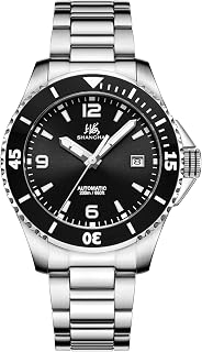 SHANGHAI Men's Automatic Diver Watch Steel 200M S3080
