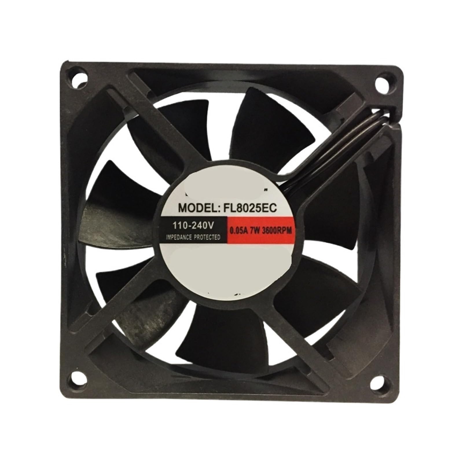 PEQYUACTE Axial Flow Fan 100-240V 8cm 80x80x25mm Cooling Fan