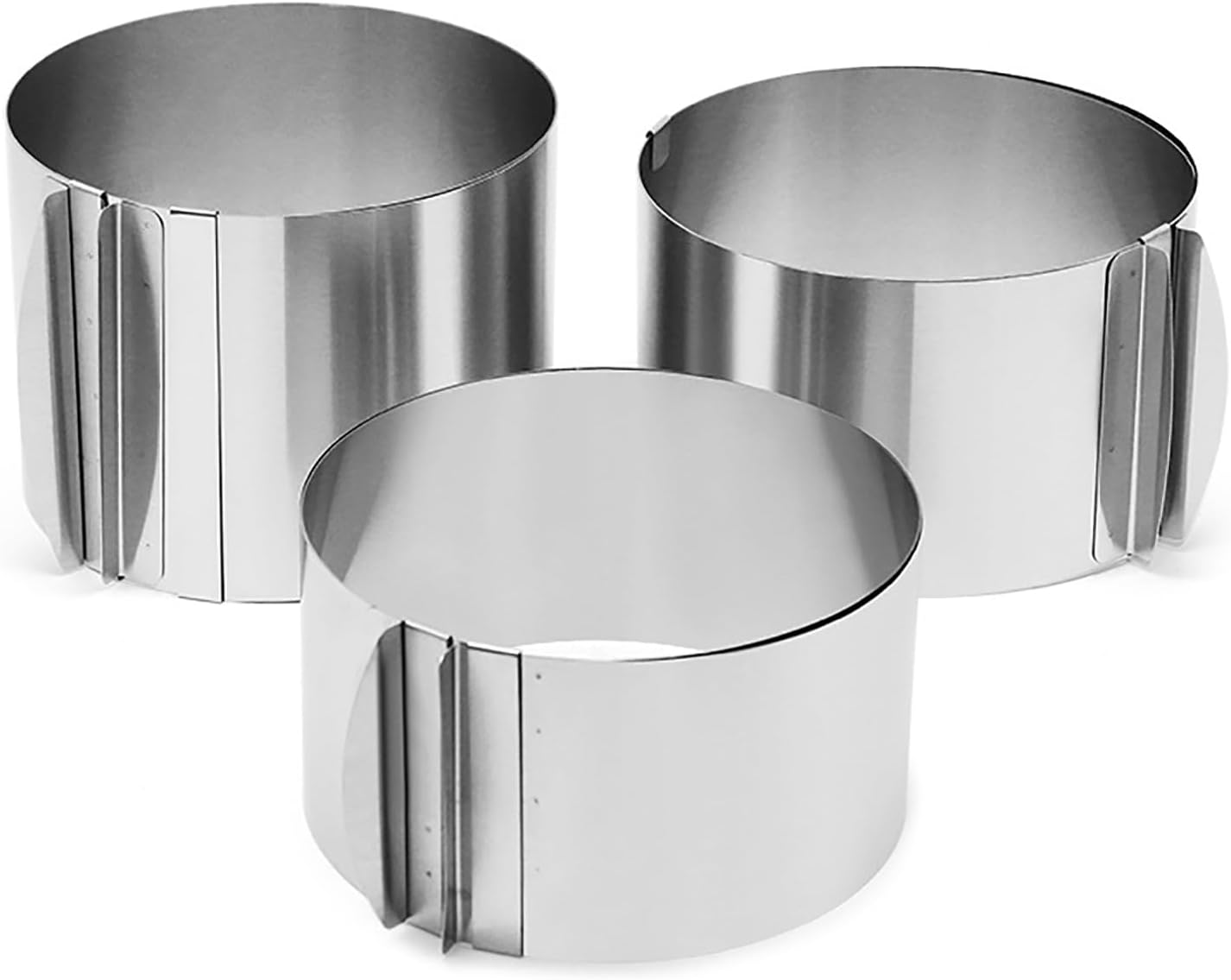 Cake Rings Stainless Steels Cake Decorating Tool Bakings Rings Pastries Cooking Supplies Decorating Bakings