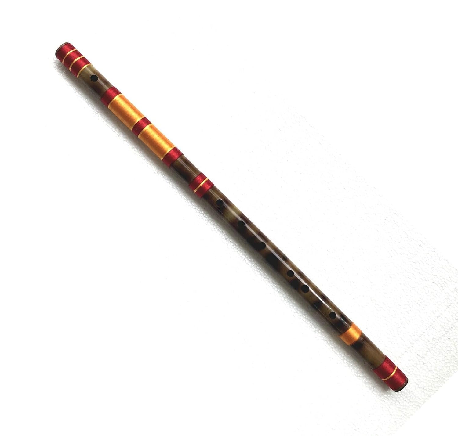 Left handed Concert Bamboo Flute E bass scale Fry Bansuri With Velvet ...