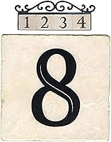 Vista 22 de NACH - Azulejo de mármol para dirección/número de casa., 0, Beige