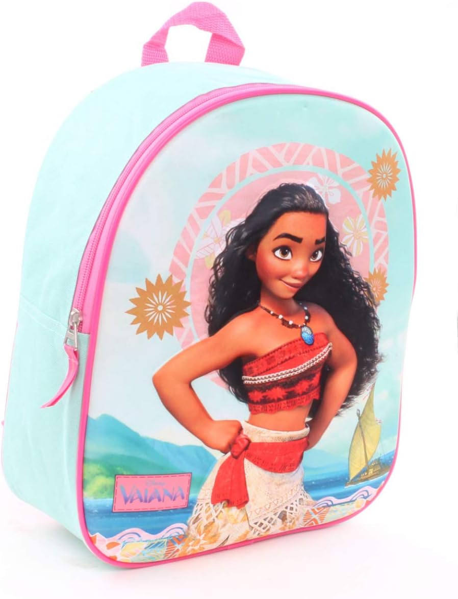 3D Disney Vaiana Backpack Children's School Bag,Official Licensed