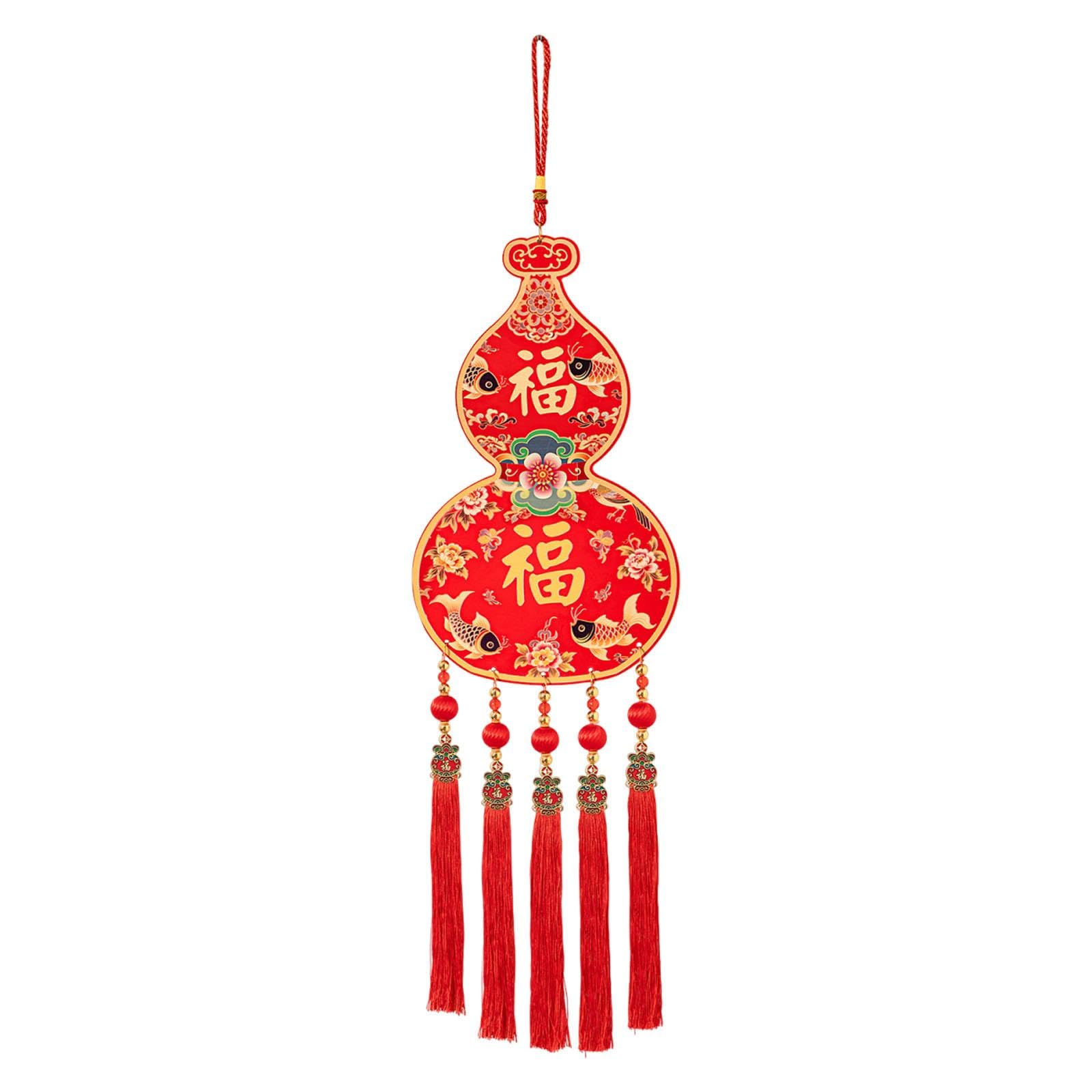 Ornement de citrouille à suspendre cadeau idéal pour le Nouvel An chinois