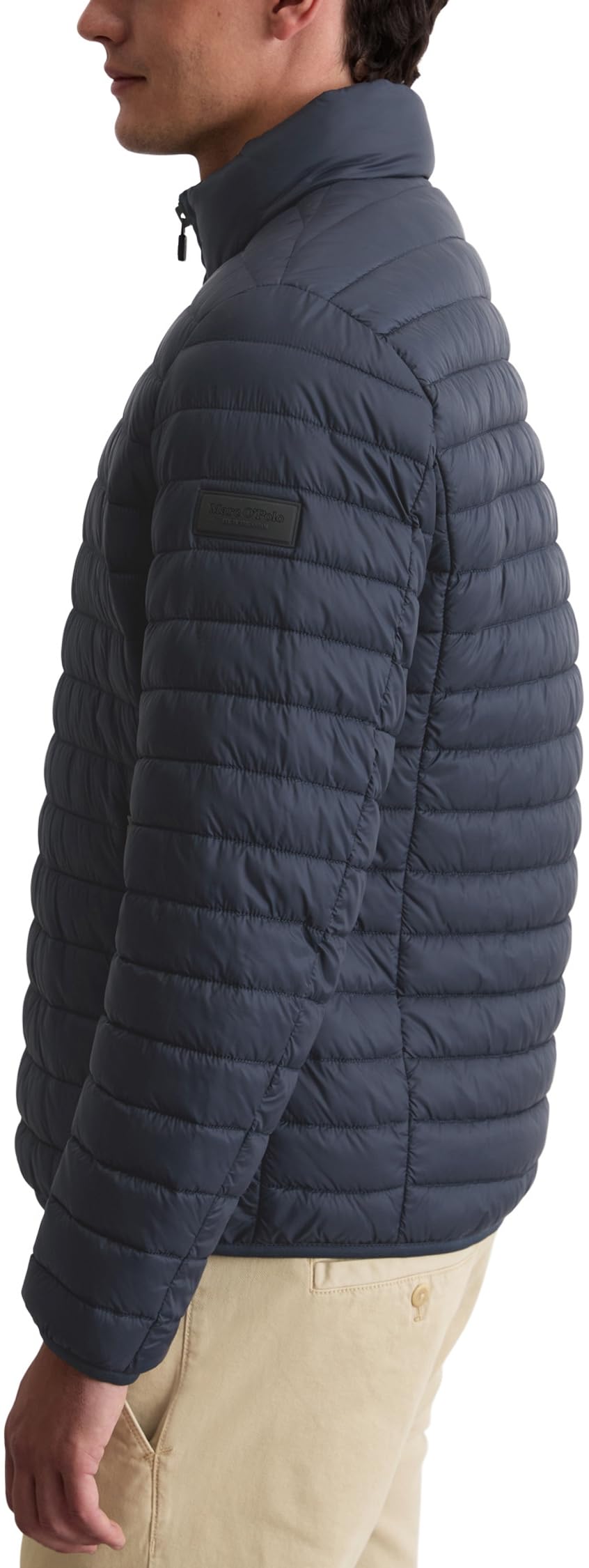 Marc O'Polo Herren Steppjacke mit Stehkragen leicht