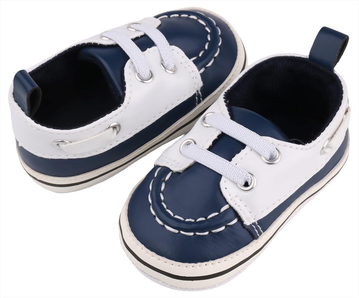 Baby Girls Boys Shoes Newborn Oxford Loafers Adorable Infant Toddler Crib Shoes Prewalker PU Sneakers