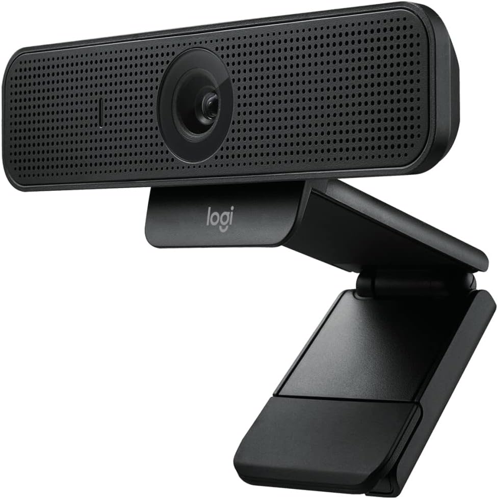 Logitech C925-e Webcam with HD Video and Built-In Stereo Microphones - Black