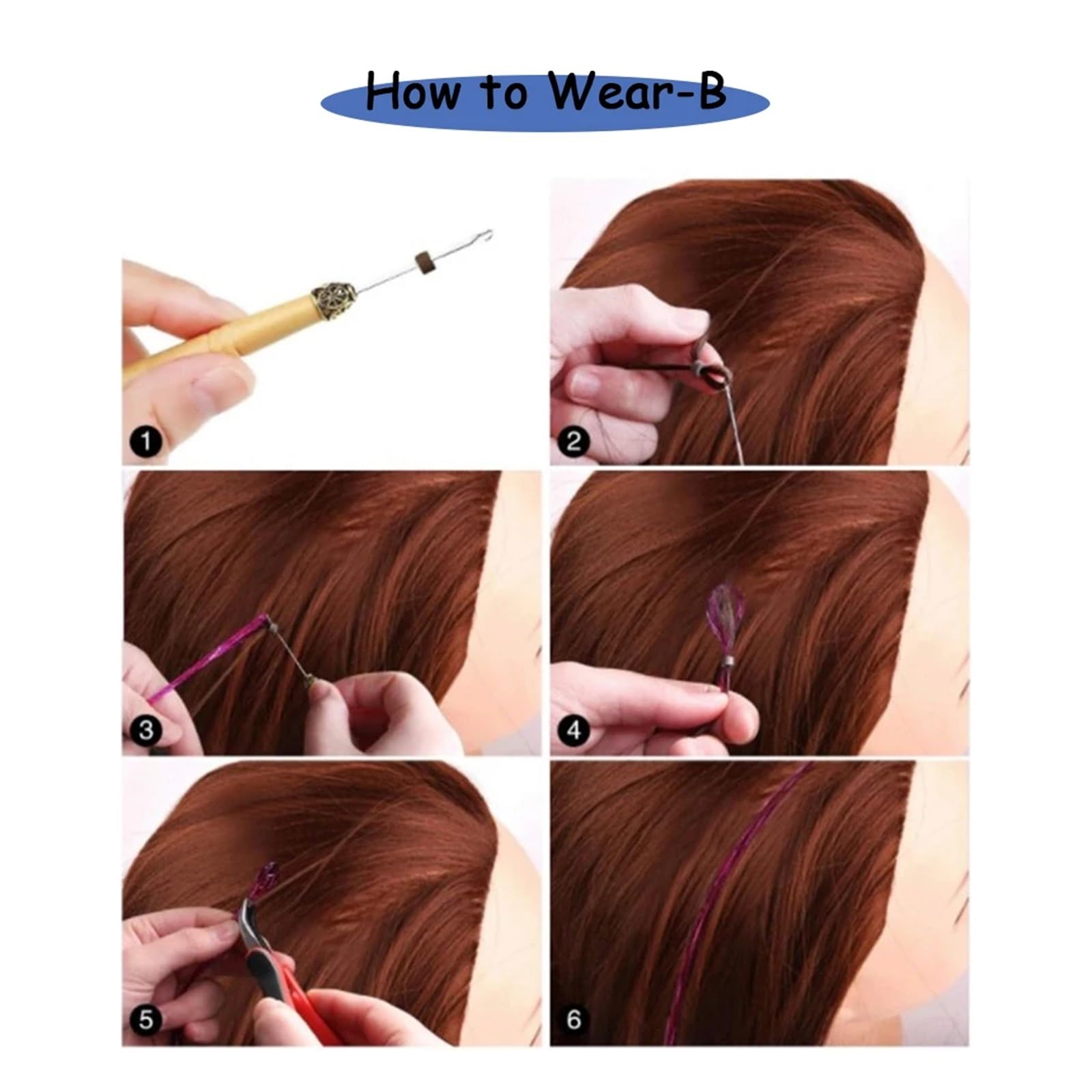 Feder Haarverlängerung Funkelnde synthetische Haarverlängerung, glitzernde, bunte Party-Haarverlängerungen aus Seide (Color : #5, Size : 22inches)
