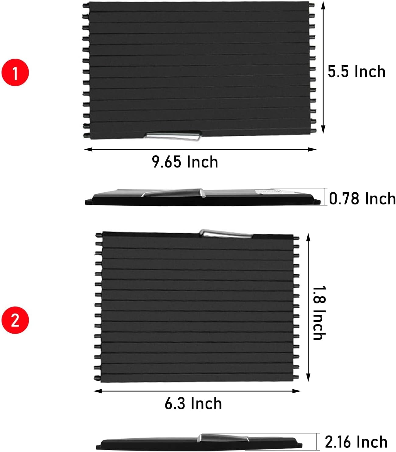 Jaronx Compatible with BMW Cup Holder Sliding Cover, X5/ X6 Console Roller Blind Cover, Center Console Sliding Shutters Compatible with BMW X5 E70 (2006-2013) / X6 E71 E72 (2007-2014)