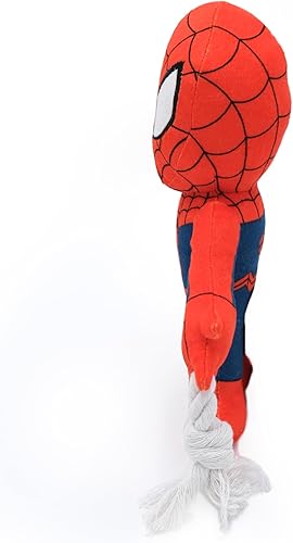 Miniatura 9 de ZippyPaws Marvel Squeakie Crawler - Juguete arrugado duradero para perro, juguete interactivo chirriante para el aburrimiento - Spider-Man