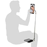 Levo Stand for Compatible with All Smartphones - Non-Retail Packaging - Black & Silver