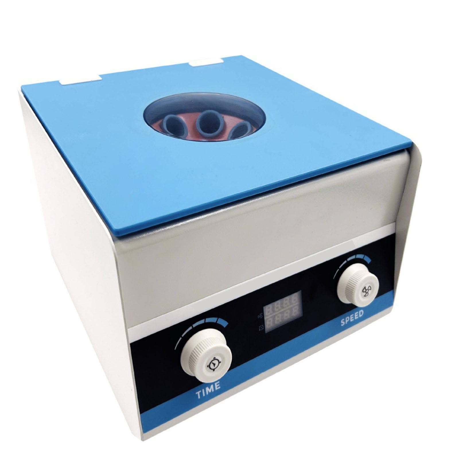 Centrífuga de laboratorio, 4000 RPM, cubierta transparente, rotor multicapacidad para investigación científica y campos médicos